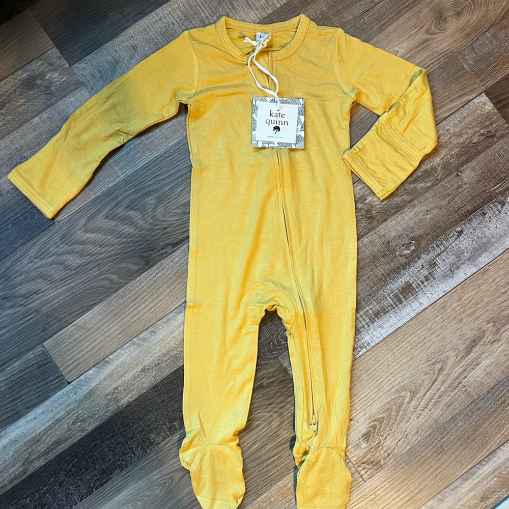 Kate Quinn zipper footie